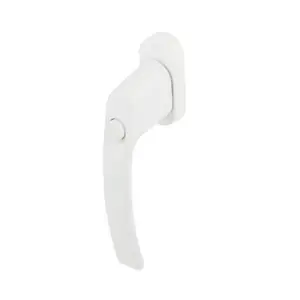 Poignée de fenêtre "Miniac" avec bouton poussoir - Entraxe 43 mm