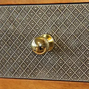 Bouton de meuble arrondi Tudy or ⌀.25mm