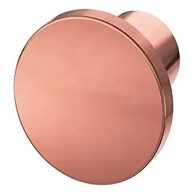 Bouton de meuble arrondi GoodHome Dotz or Ø3cm x l.3cm x h.2.4cm x p.2.4cm