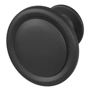 Bouton de meuble "Kerline" - Noir - Ø 31 mm