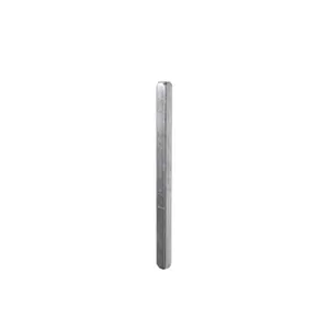 Carré pour poignée de porte pas percé "Edig" - H. 7 x L. 110 mm