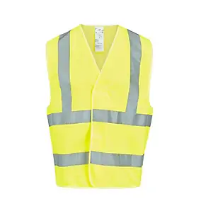Gilet haute visibilité jaune Site imperméable Taille L / XL