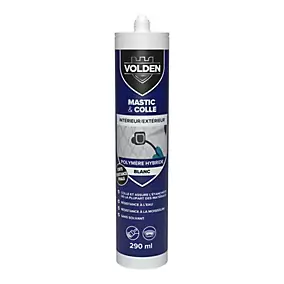 Colle mastic de scellement Volden 290 ml blanc