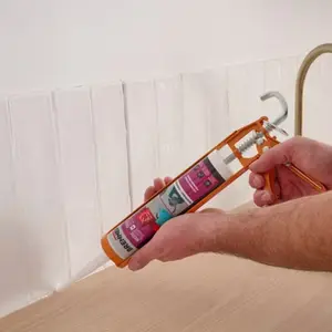 Mastic colle polymère transparent intérieur/extérieur - cartouche 290 ML