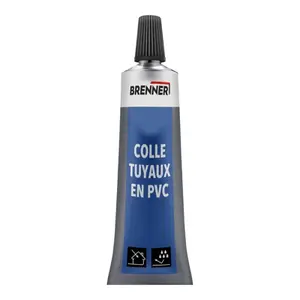 Colle tuyaux PVC prise rapide - tube 125 ML