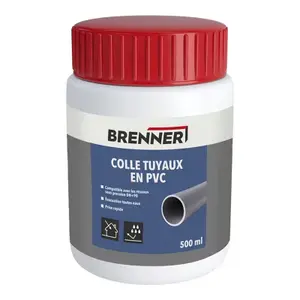 Colle pour tuyaux en PVC - pot 500 ml