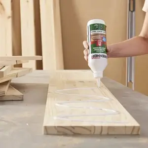 Colle à bois D3 intérieur/extérieur blanche - bouteille 500 ML