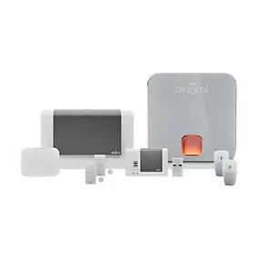 Pack alarme Diagral Précision sirène DIAG03CSF + Détecteur d'ouverture DIAG39APX + Télécommande multifonction AL41ACK