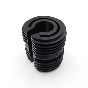 Enjoliveur rampe d'escaliers FORTIA plastique noir