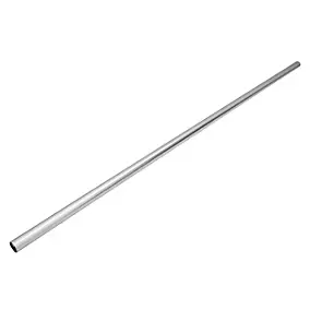 Rampe arrondie pour escalier FORTIA aluminium argent