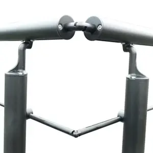 Connecteur d'angle aluminium pour balustrade "Jorun"