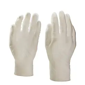 Gant jetable en nitrile pour la manipulation générale Site Taille 9 blanc, lot de 100