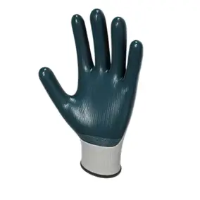 Gants de manipulation générale en mousse nitrile Site bleu - Taille 10 (XL)