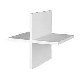 Croisillon pour étagère GoodHome Mixxit blanc