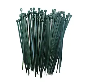 Collier de fixation brise vue vert x100