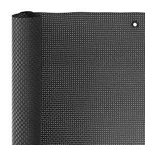 Brise vue tissé gris L.3 x h.1,50 m Klikstrom