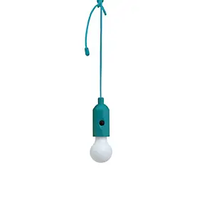 Ampoule suspendue bleu l.5,6 x H.27 cm