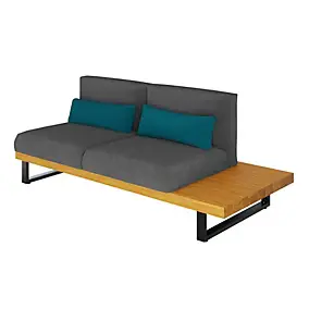 Canapé 2 personnes Moala Acacia GoodHome