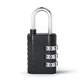 Cadenas à combinaison Smith & Locke zinc 63x30mm