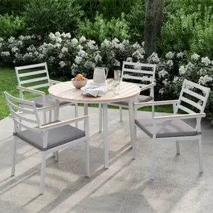 Fauteuil en aluminium "Polywood Azalis"