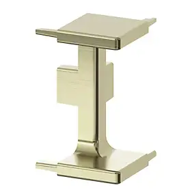 Angle extérieur pour rail de tiroir laiton Caraway Innovo GoodHome