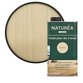 Huile pour plan de travail Naturéa incolore 500ml