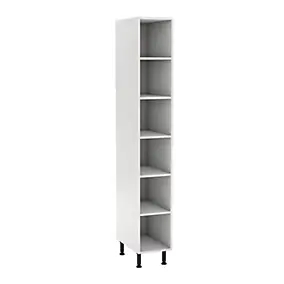 Colonne de cuisine avec tablettes GoodHome blanc L. 30 x H. 234 cm