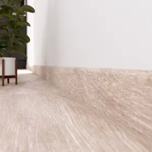 Plinthe pour carrelage de sol intérieur "Nelly'' beige - l. 7 x L. 60 cm