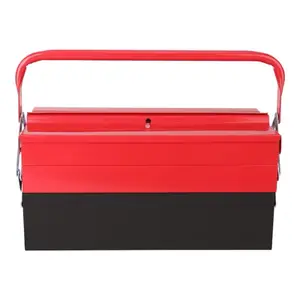 Boîte à outils cantilever en métal 43 cm