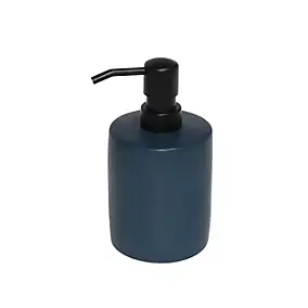 Distributeur de savon en céramique bleu Lassane GoodHome