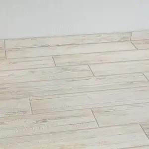 Plinthe pour carrelage de sol intérieur "Alicia" blanc - l. 7,5 x L. 90 cm