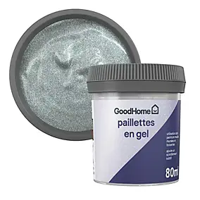 Paillettes en gel GoodHome 80ml argenté