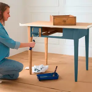 Peinture meuble Mat 0,5 L Bleu Jean