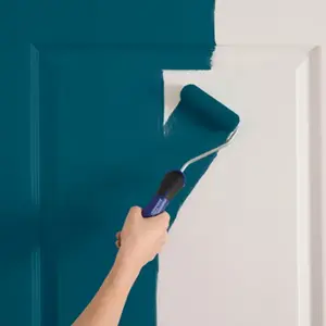 Peinture multi-supports Satin 2 L Bleu Paon