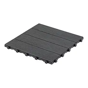 Dalle terrasse Horten Klikstrom L.45 x l.45 x ep.2,5cm gris anthracite