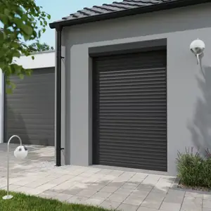 Volet roulant motorisé radio aluminium blanc 215 x 140 cm