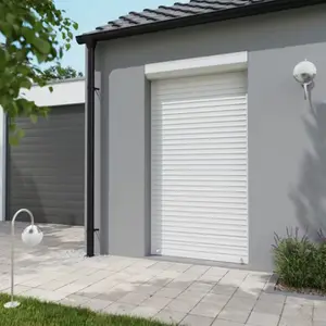 Volet roulant manuel PVC blanc 225 x 120 cm