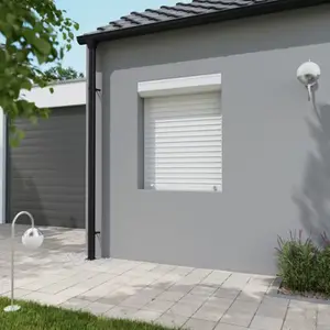 Volet roulant manuel PVC blanc 125 x 100 cm