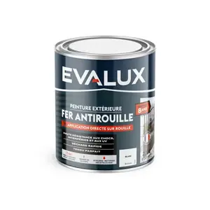 Peinture extérieure fer antirouille 2,5 L blanc brillant