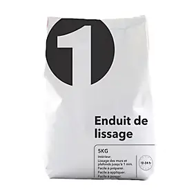 Enduit de lissage en poudre sac de 5Kg