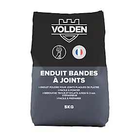 Enduit bande à joint en poudre sac de 5 Kg Volden