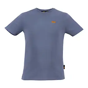 2 t-shirts simple Site bleu et gris taille XL