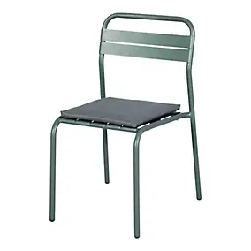 Chaise de jardin Lithari vert GoodHome