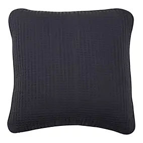 Coussin nid d'abeille bleu GoodHome 50x50 cm en coton