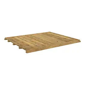 Plancher bois traité autoclave pour Abris de jardin Klikstrom Mokau de surface intérieure de 4m²