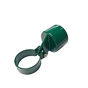 Lot 2 colliers de départ pour poteau Klikstrom ⌀ 4,8 x P.6,5 cm vert