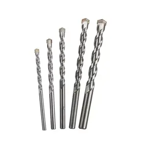 Coffret de 5 forets béton carbure de tungstène diamètre 4 à 10 mm