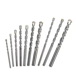 Coffret 10 forets béton carbure de tungstène diamètre 3 à 12 mm