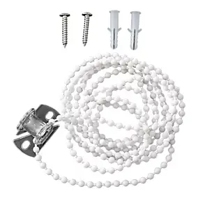 Chainette pour store enrouleur Nisis plastique blanc L.2m GoodHome