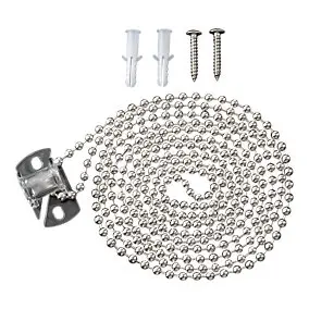 Chainette pour store enrouleur Nisis métal gris argenté L.2m GoodHome
